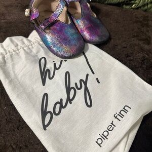 Piper Finn Iridescent Baby Shoes